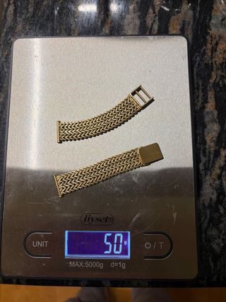 Reloj Omega brazalete oro 18k