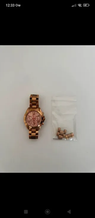 Reloj Michael Kors Dorado Rosado
