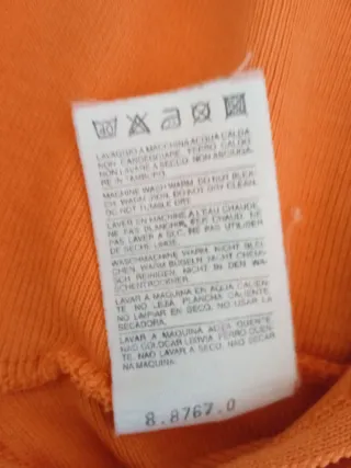 Jersey United Colors of Benetton Naranja Talla S
