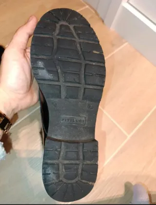 Botines charol negro Pitillos 38