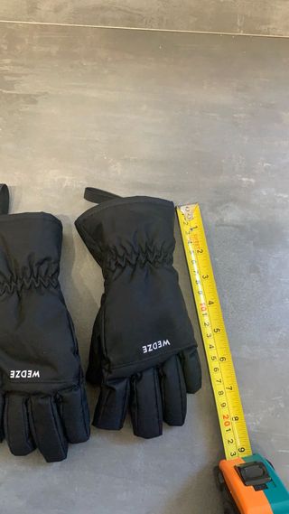 Guanti da neve Wedze neri bambina usati 2 giorni