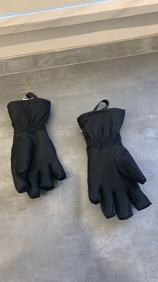 Guanti da neve Wedze neri bambina usati 2 giorni