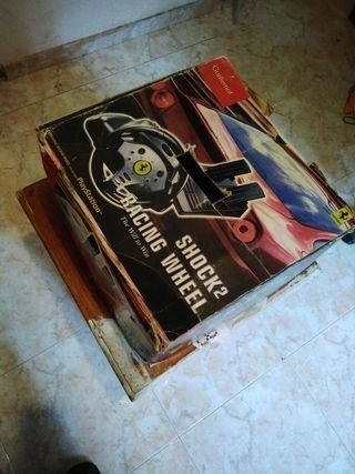 Volante Ferrari Racing Wheel PS2 + GT4