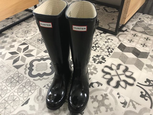 Botas Hunter Negras Altas