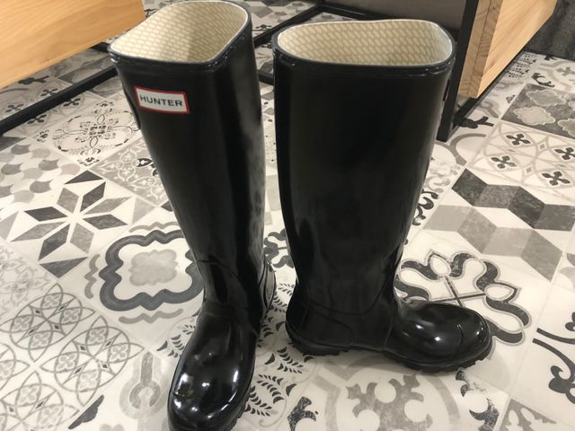 Botas Hunter Negras Altas