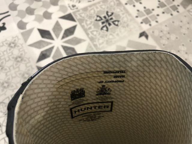 Botas Hunter Negras Altas