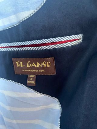 Americana El Ganso Azul