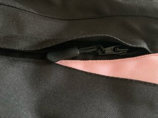 Chaqueta Moto Negra y Rosa Talla XS