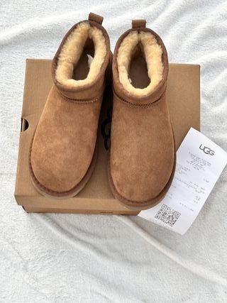 Botas UGG Classic Ultra Mini Marrones