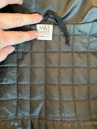 Parka M&S Mode Talla 40-42 Marrón