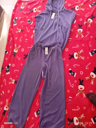 Conjunto chándal mujer morado