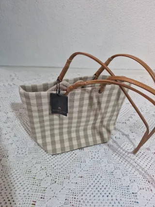 Bolso cuadros Paco Martínez