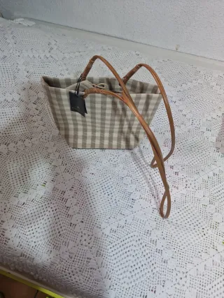 Bolso cuadros Paco Martínez