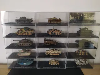 15 Carri Armati Altaya WWII 1:72