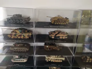 15 Carri Armati Altaya WWII 1:72