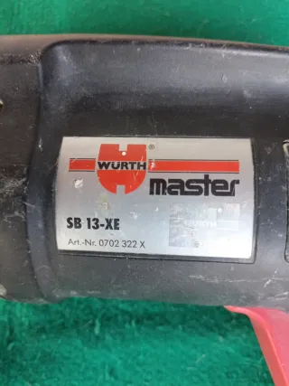 Taladro Wurth Máster