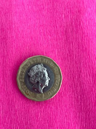 Moneda de 1 Libra Británica