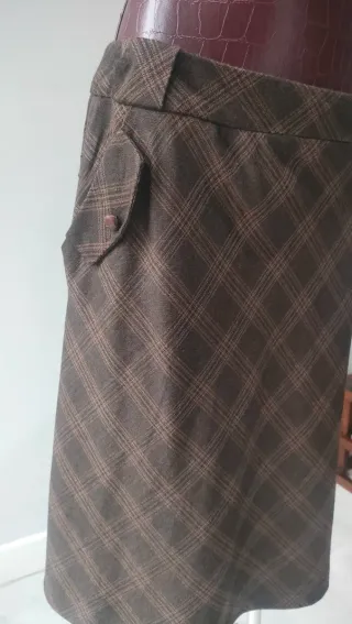 Falda invierno Cuadros