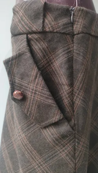 Falda invierno Cuadros