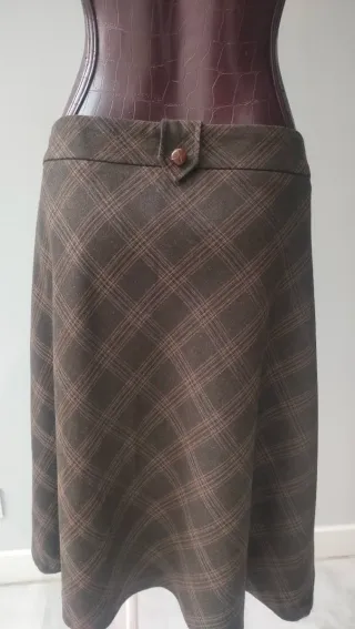 Falda invierno Cuadros