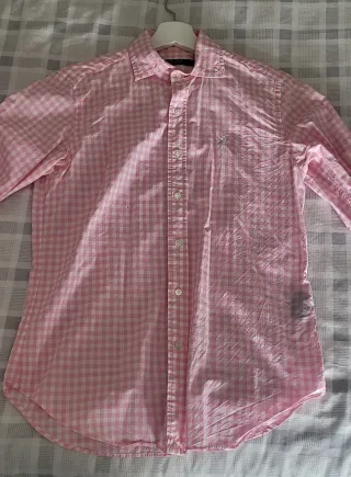 Camisa Polo Ralph Lauren Rosa Talla M