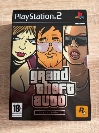 GRAND THEFT AUTO GTA LA TRILOGIA PS2 PAL ESP