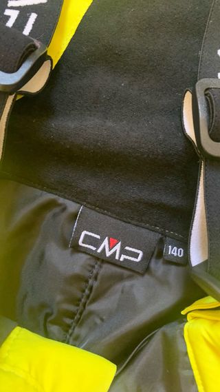 Salopette CMP bambina gialla