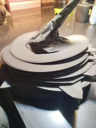 Cappelli costume da strega in nero