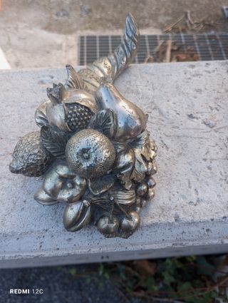 Cornucopia argento opulenza abbondanza fortuna