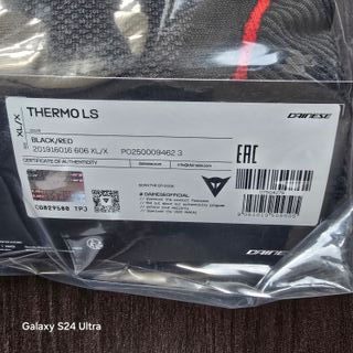 Camiseta Térmica Moto Dainese Thermo LS T/XL NUEVA