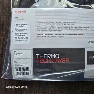 Camiseta Térmica Moto Dainese Thermo LS T/XL NUEVA