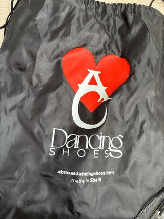 Zapatos de baile A.C. Dancing Shoes negros y plate