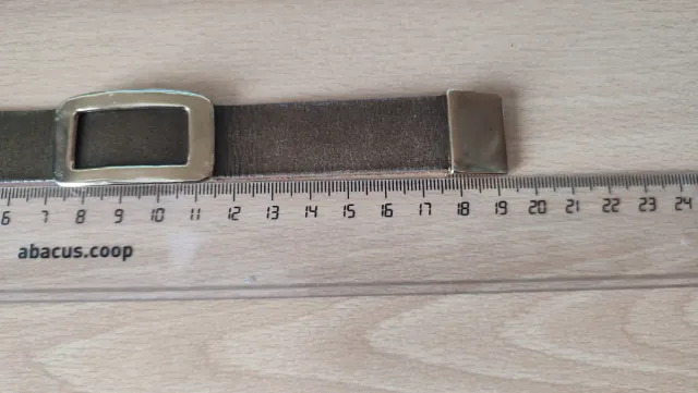 Pulsera Zamak Dorada Verde Kaki