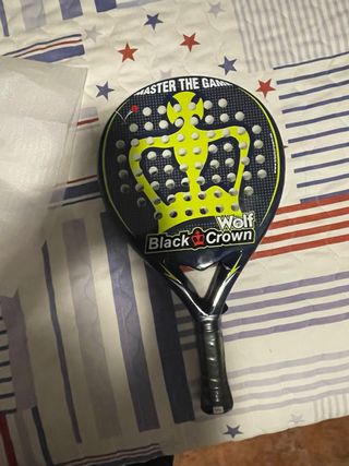 Pala de pádel Black Crown Wolf