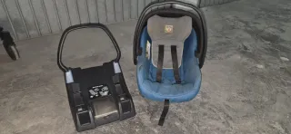 Carro de bebé 3 piezas azul