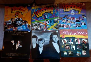 Lote 6 Vinilos Compilatorios,4 de ellos dobles