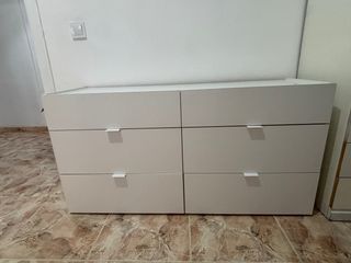 Cajonera Ikea 6 cajones blanca