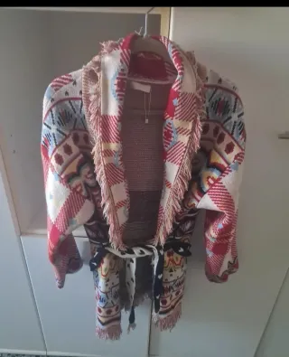 Maglione caldo fantasia etnica
