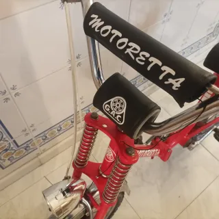 Bicicleta Motoretta Roja
