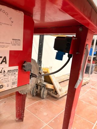 sierra tronzadora marca bellota