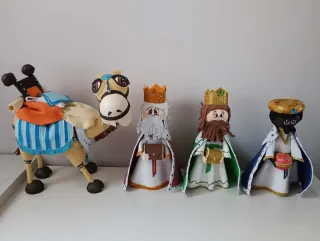 Fofuchas Reyes Magos y Camello