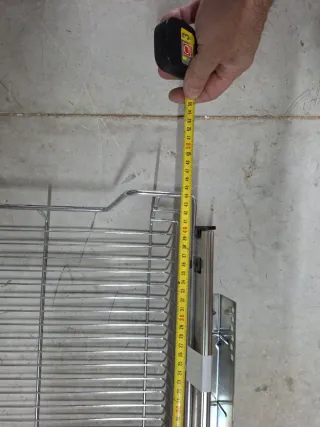 Cajón extraíble Inox (4 unidades)