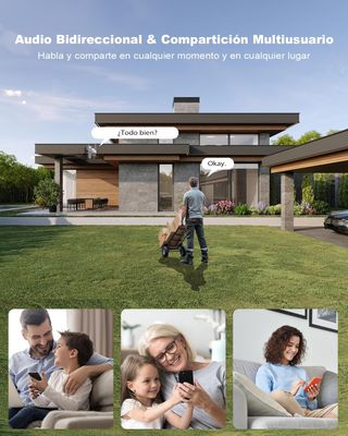 NUEVO - Ctronics 2K 4G LTE Cámara Vigilancia