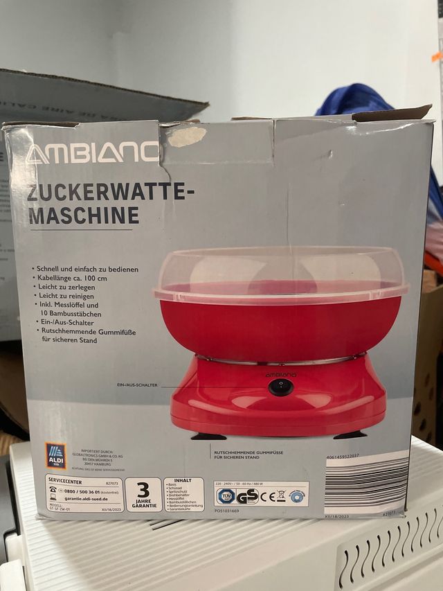 Algodin de azúcar Máquina