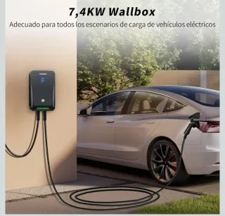 Cargador EV 7kW LEFAMİEV con APP.