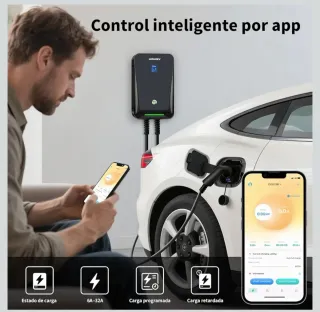 Cargador EV 7kW LEFAMİEV con APP.