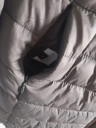 Anorak reversible plumífero verde