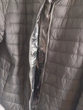 Anorak reversible plumífero verde