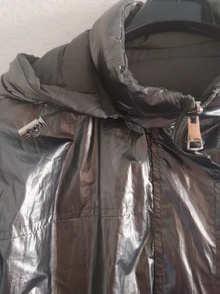 Anorak reversible plumífero verde