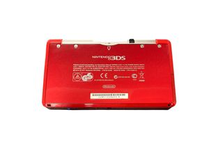 NINTENDO 3DS ROJO METALICO